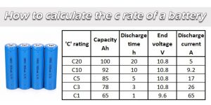 如何計算電池的放電倍率