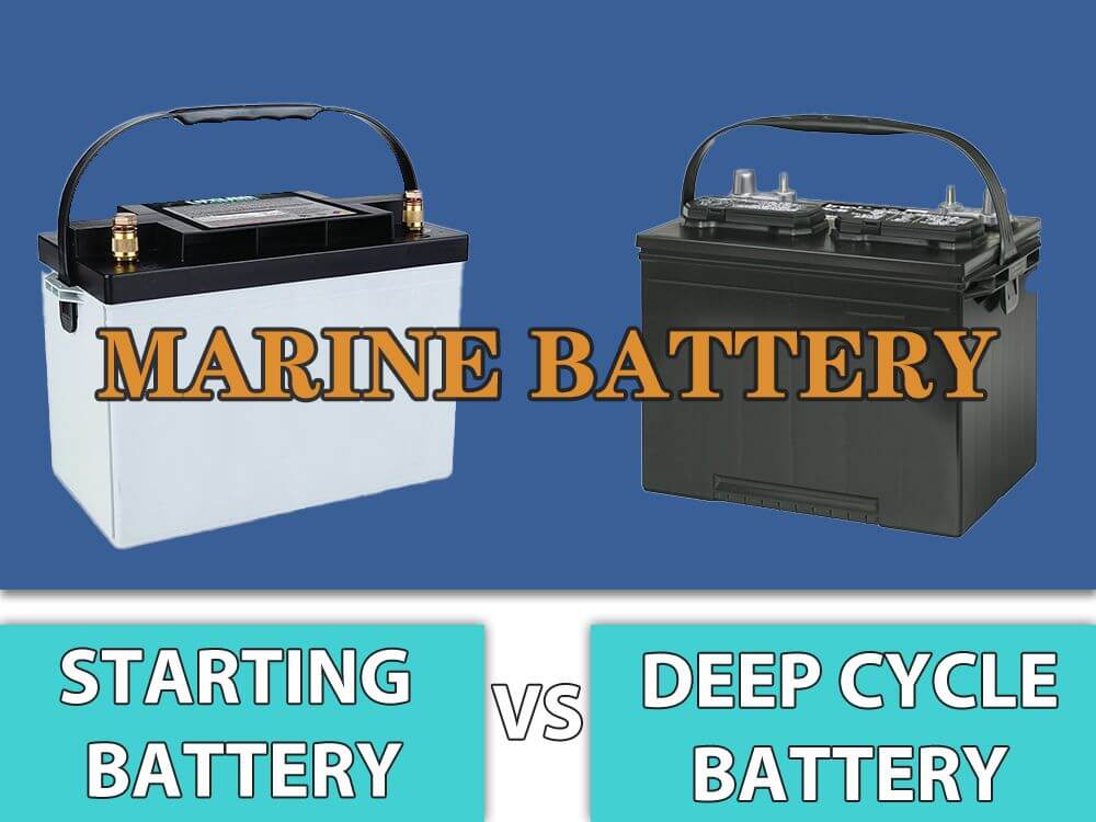 區(qū)分船舶起動電池與深循環(huán)電池